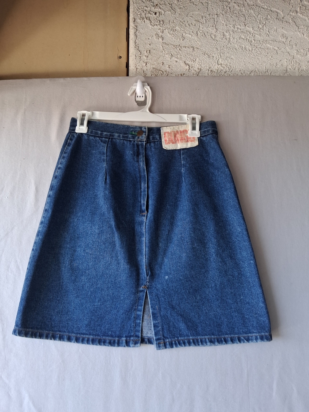 BONGO  Denim A-Line Skirt : ** Small ** :  26" Waist / 19" Length